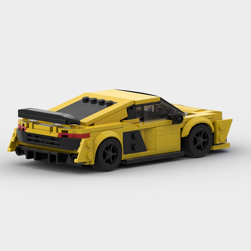 Audi R8 - 1 - brickedbuilds