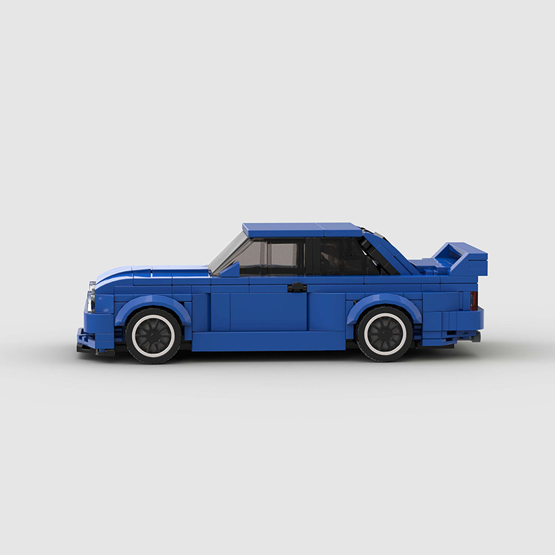 BMW M3 E30 - Blue - brickedbuilds