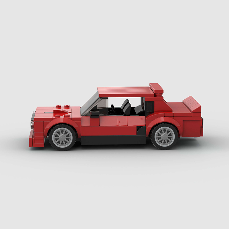 Abarth 131 Rally Car - brickedbuilds