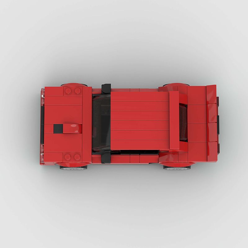 Abarth 131 Rally Car - brickedbuilds