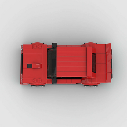 Abarth 131 Rally Car - brickedbuilds