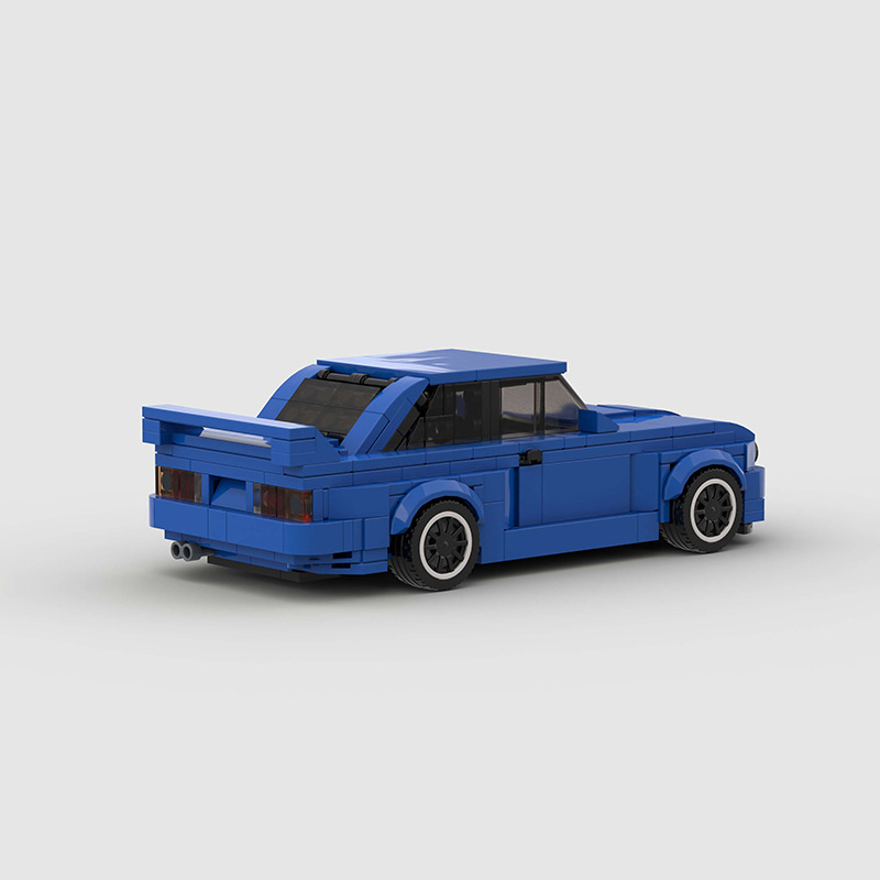 BMW M3 E30 - Blue - brickedbuilds