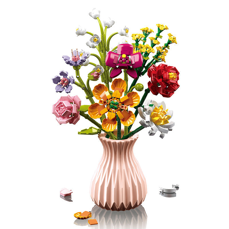 Flowers in Vases - brickedbuilds