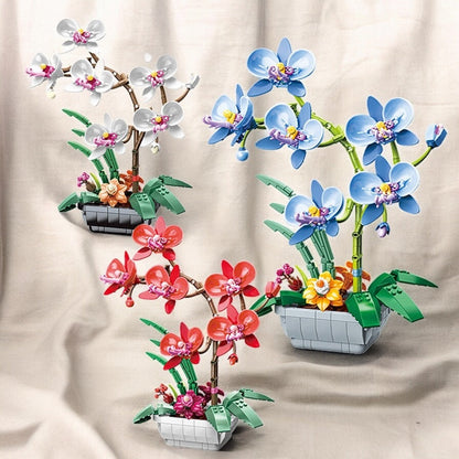 Colourful Orchids - brickedbuilds