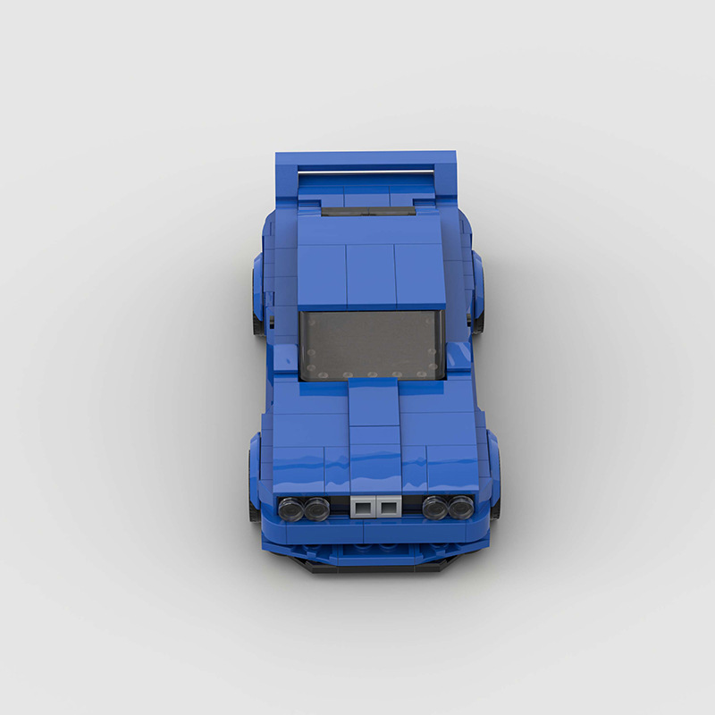 BMW M3 E30 - Blue - brickedbuilds